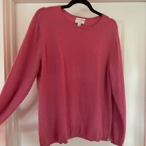 100% Cashmere Soft Pink Sweater